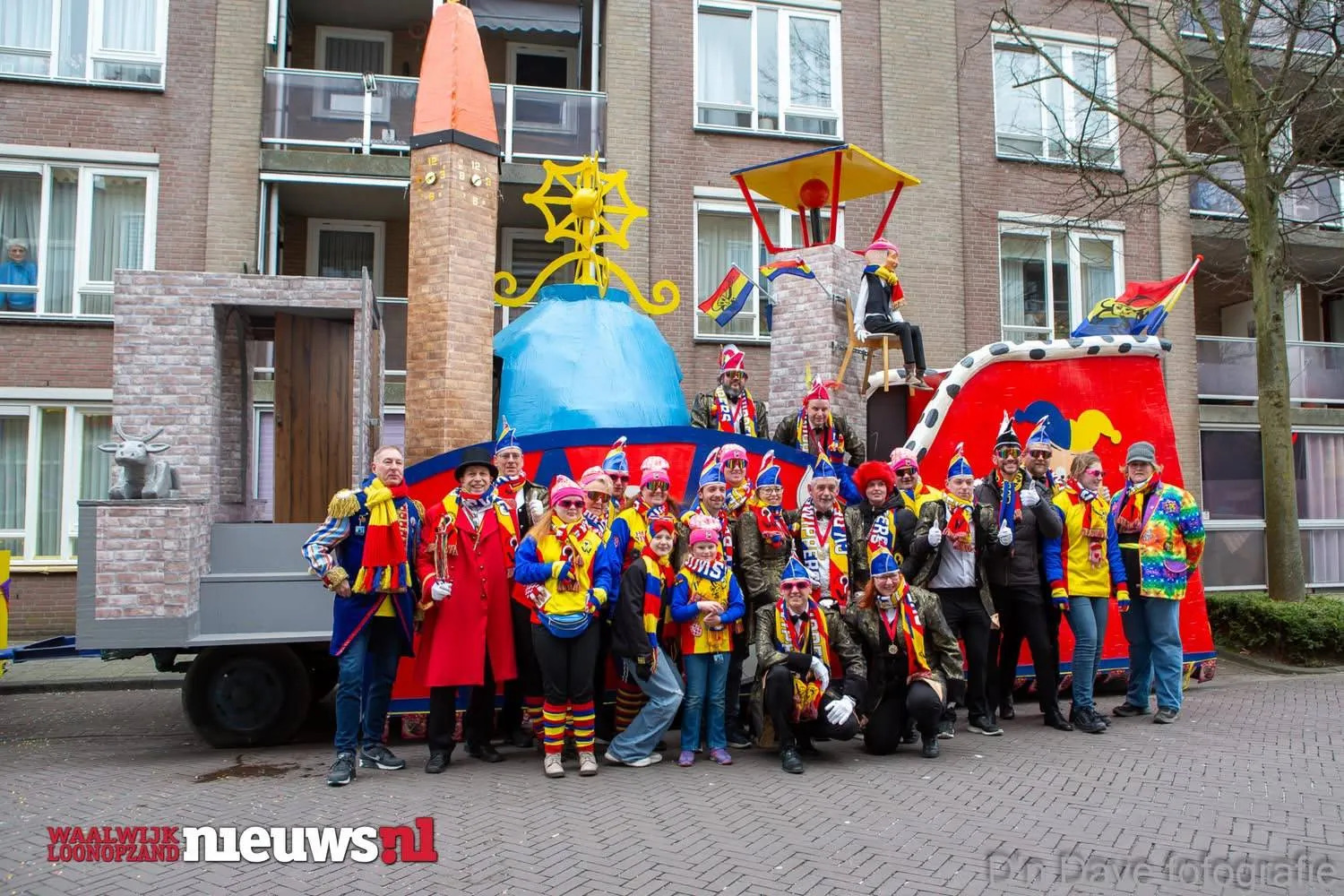 Winnaar optocht 2026 caegorie wagens - CV De Tekswippers