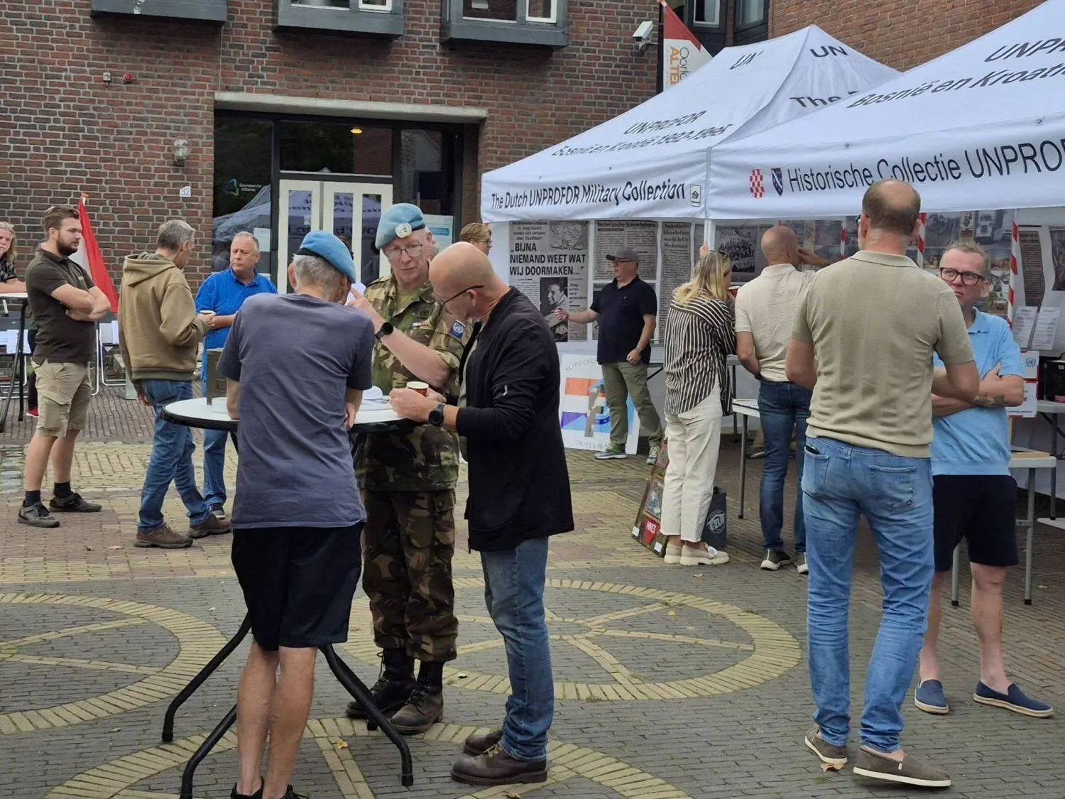 UNPROFOR-veteranen bij Oorlogsmuseum Altena 4