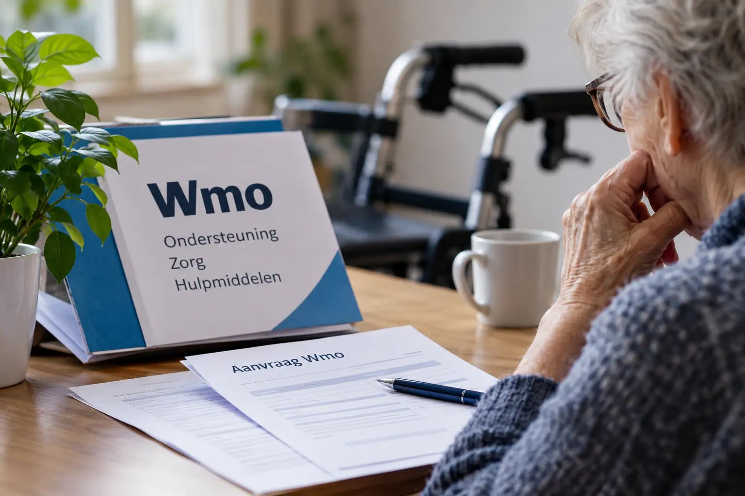 Hulp bij Wmo-aanvraag aan tafel
