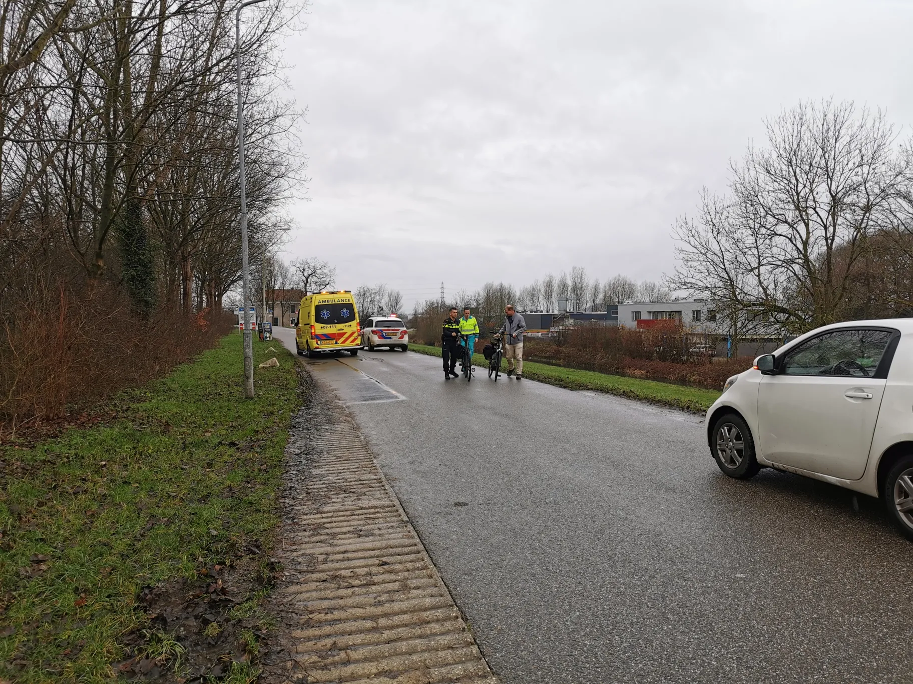 fietsers stuur grebbedijk