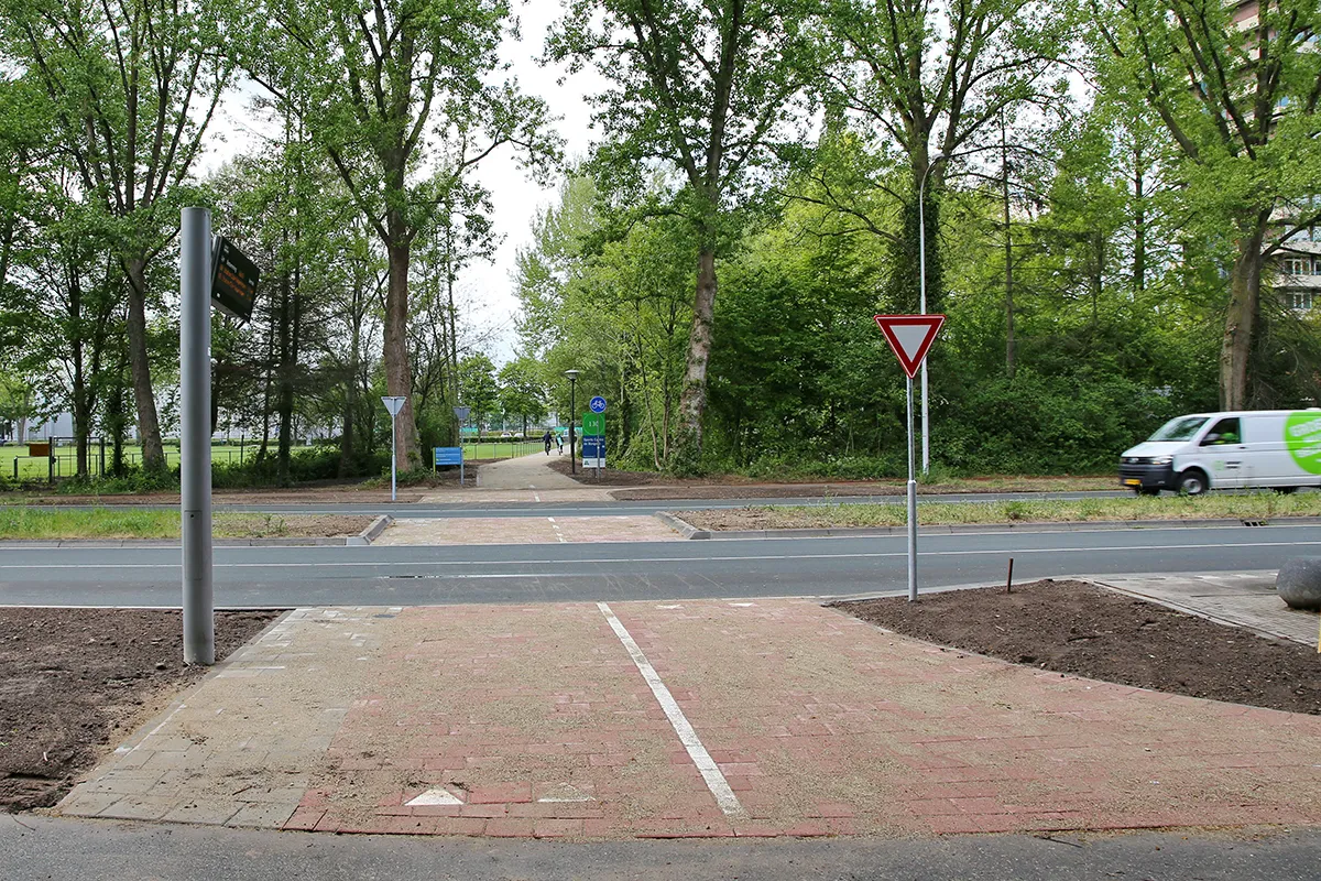 fietsoversteek nijenoord allee bongerdcampus noord eddy teenstra