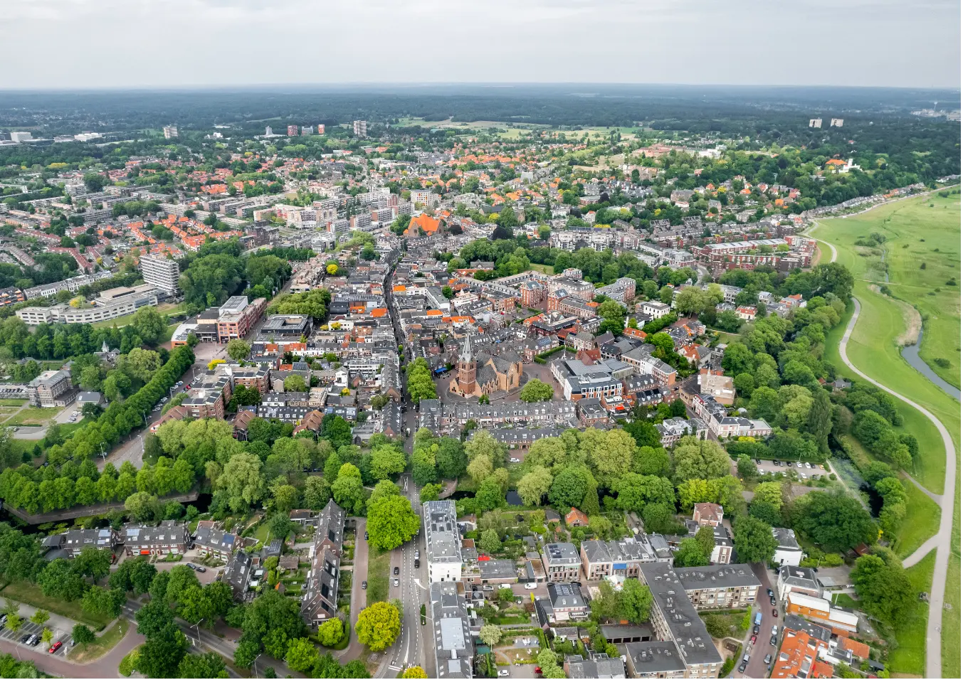 canvasWageningen drone gemeente