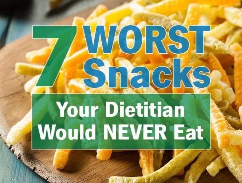 De 7 ergste snacks volgens dietisten