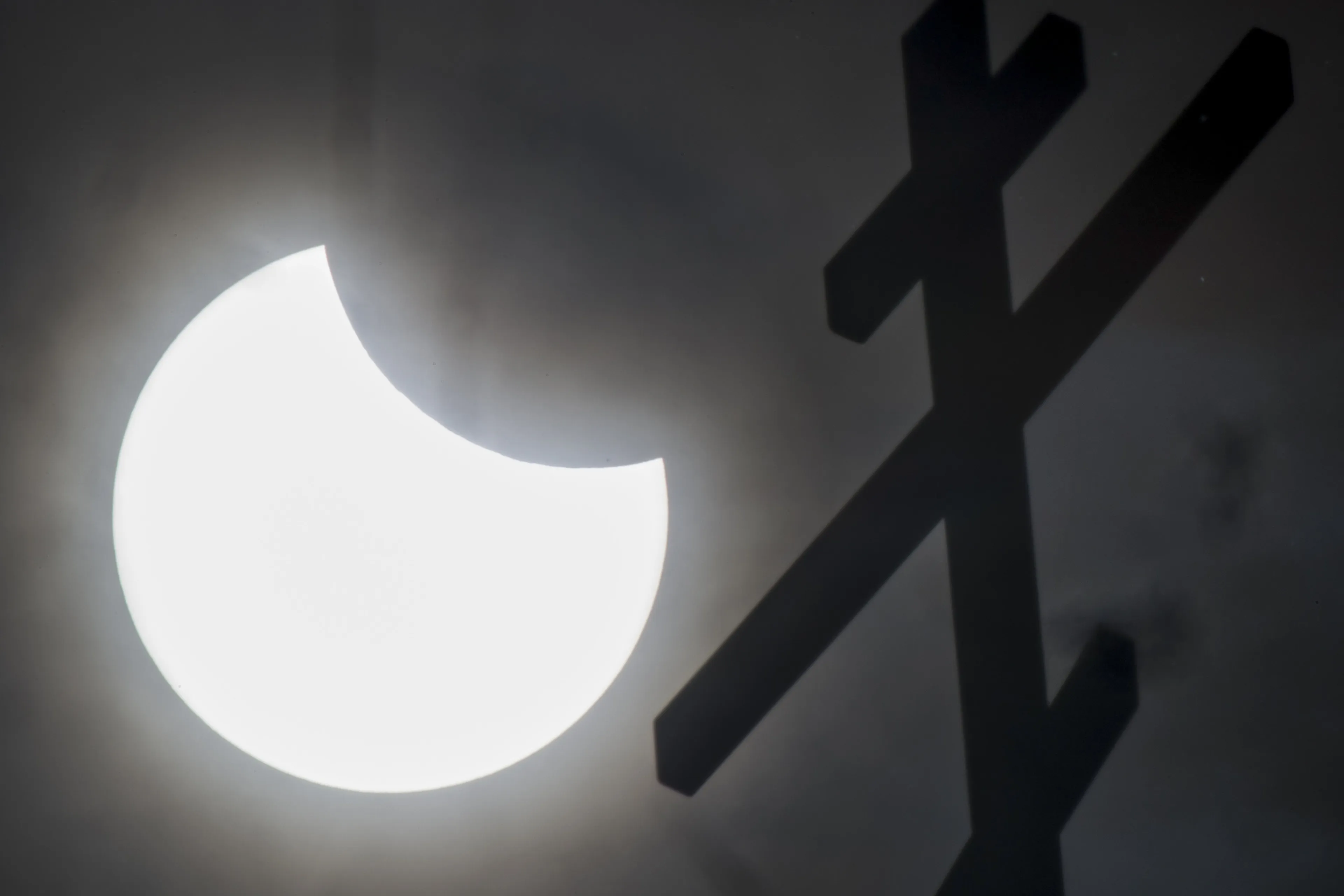 Indrukwekkende timelapse van zonsverduistering