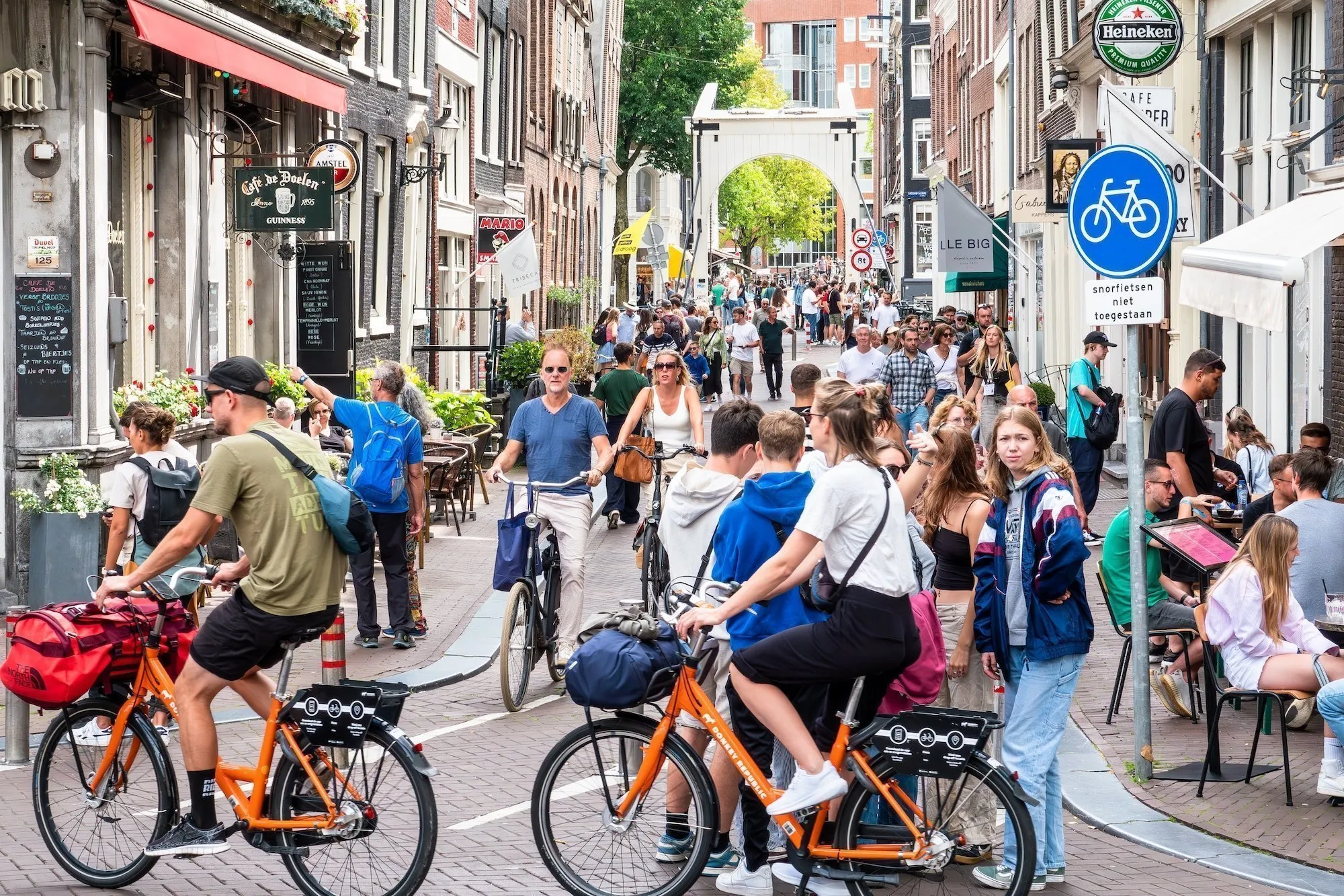 Amsterdamse fietser steeds banger in verkeer