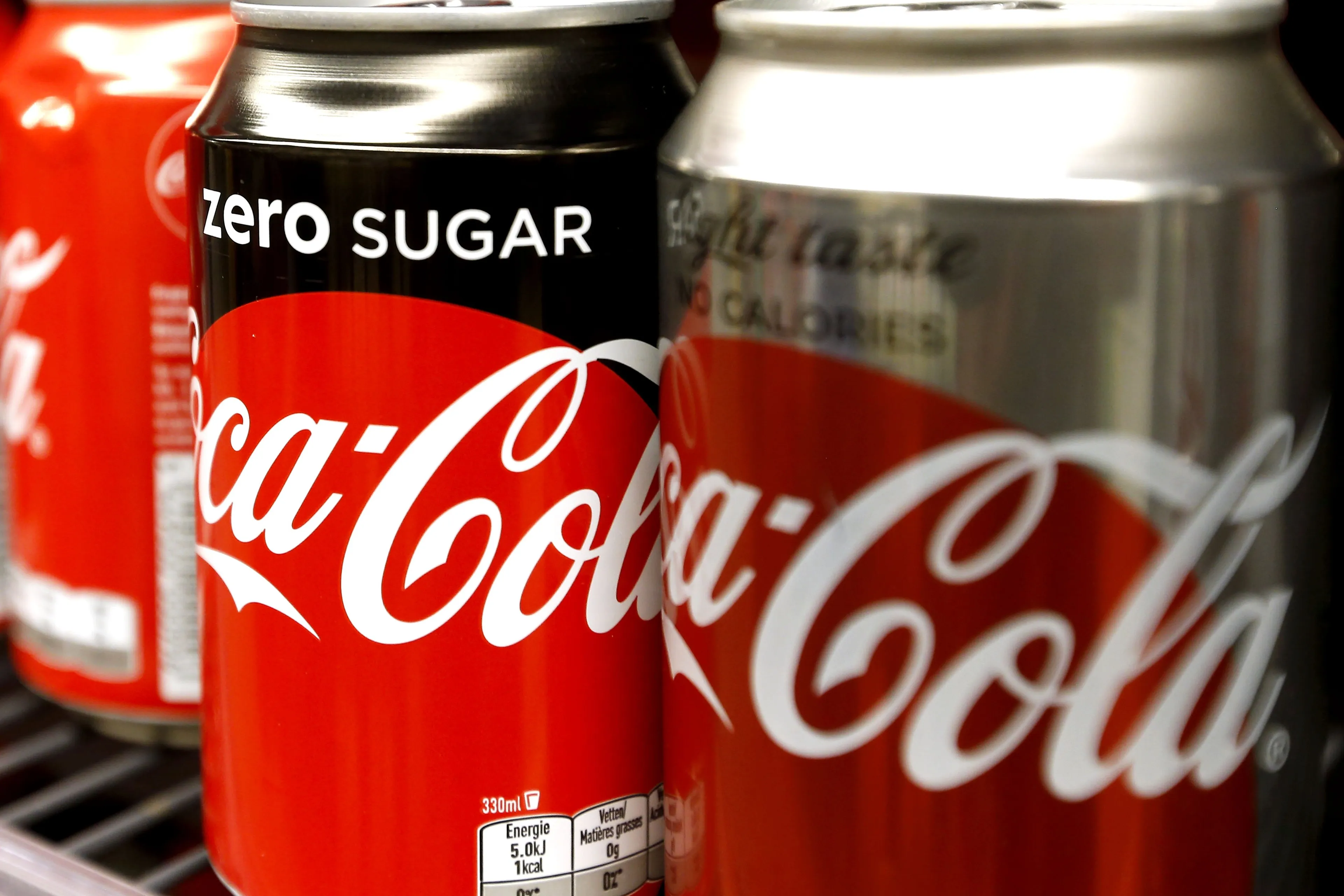 Nee, van zoetstoffen in cola light krijg je niet meer honger