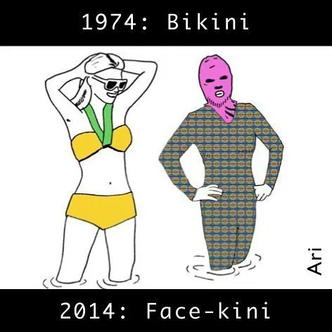 face kini