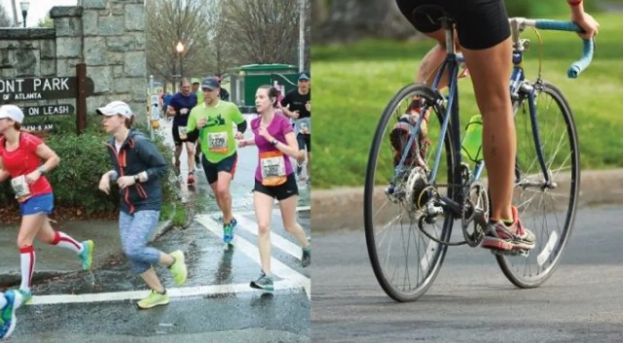 Fitness: fietsen beter dan rennen