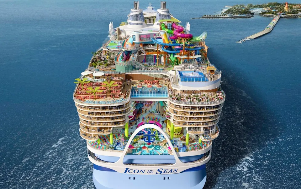 Icon of the Seas: 7 zwembaden, 20 dekken, 10.000 opvarenden, 5 keer zo groot als de Titanic