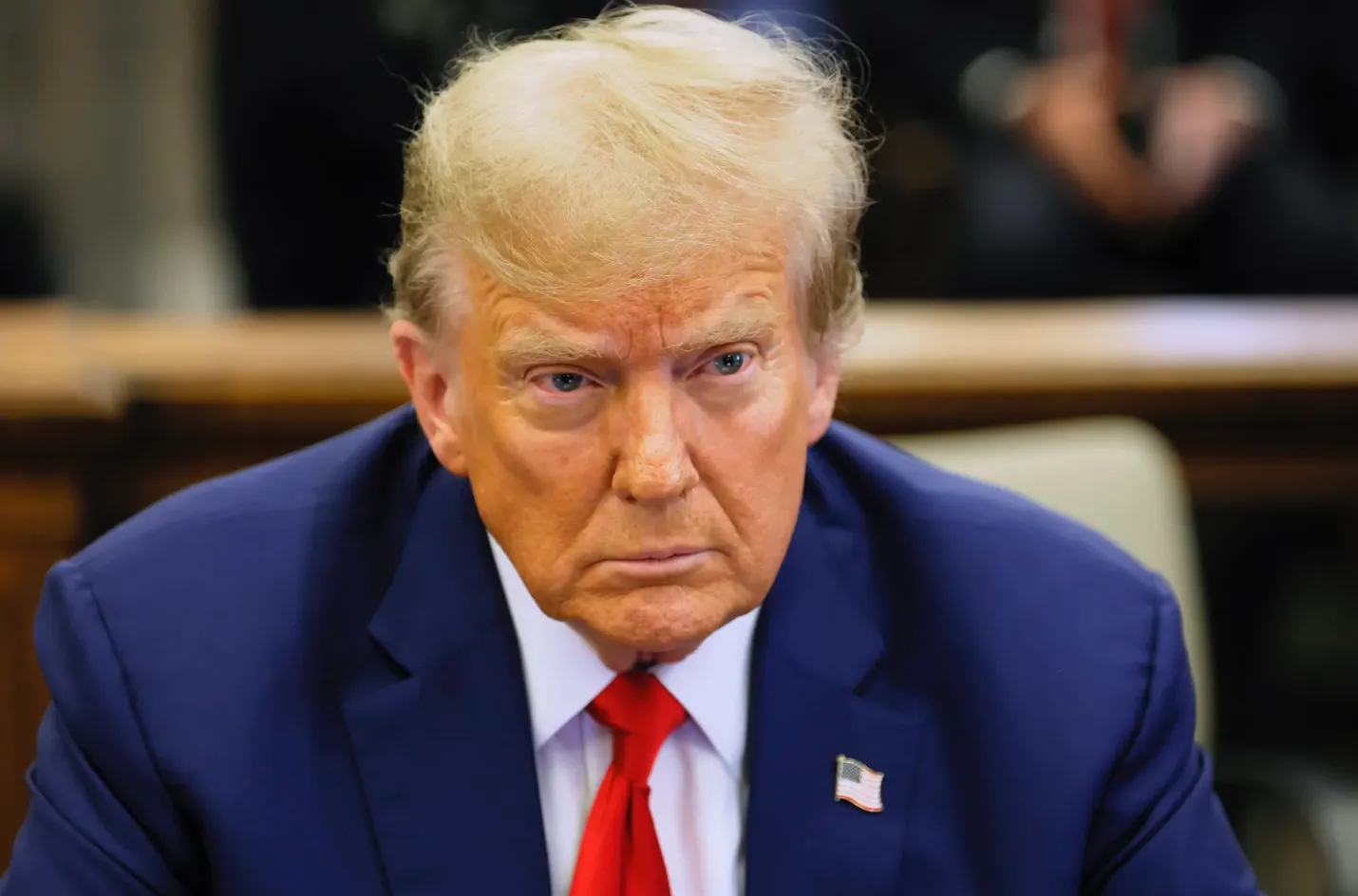 Trump is bijna blut