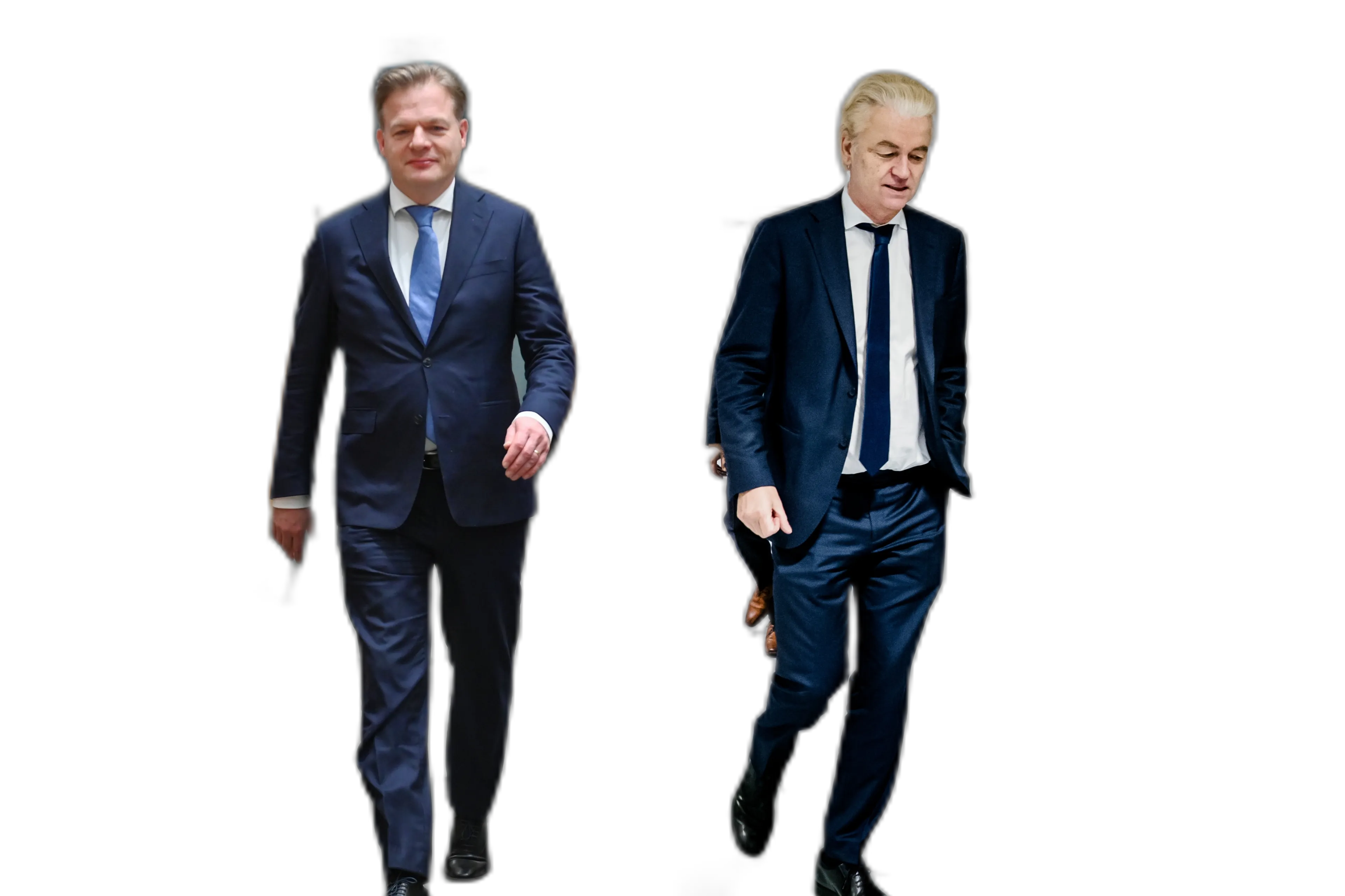 Wilders wordt steeds groter, Omtzigt steeds kleiner