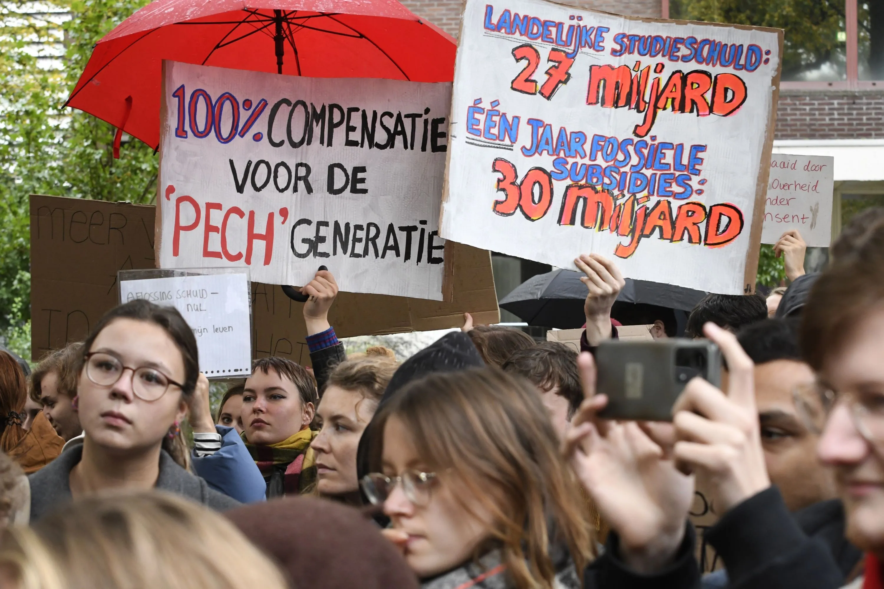 Dubbel pech voor studenten die dit jaar afstuderen