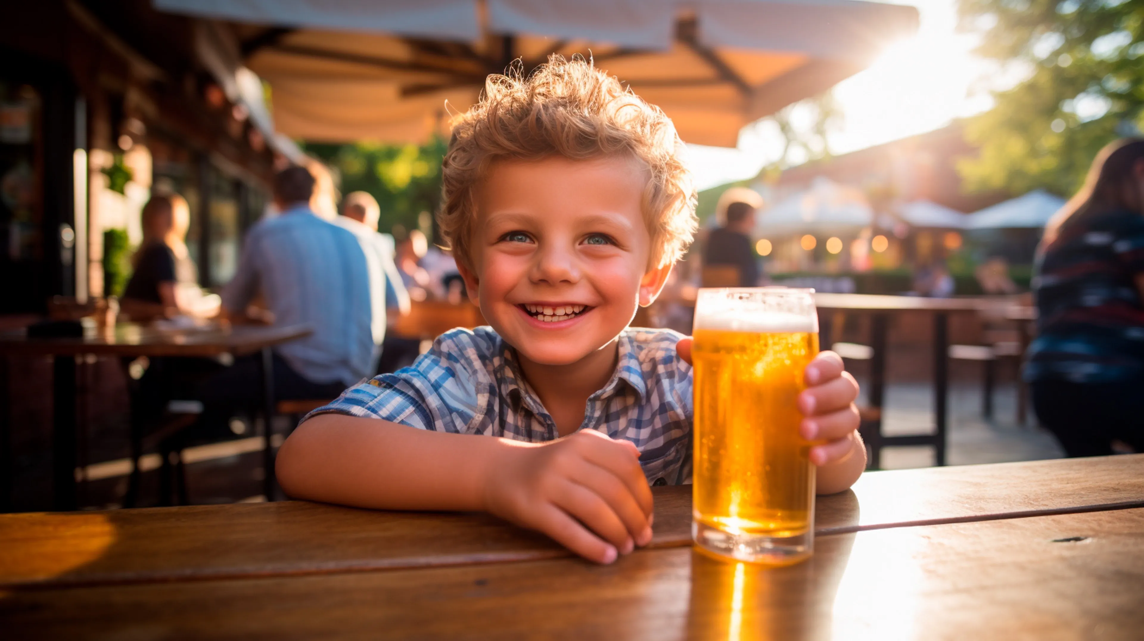 Nergens ter wereld drinken kinderen zo vroeg en zoveel als in Engeland