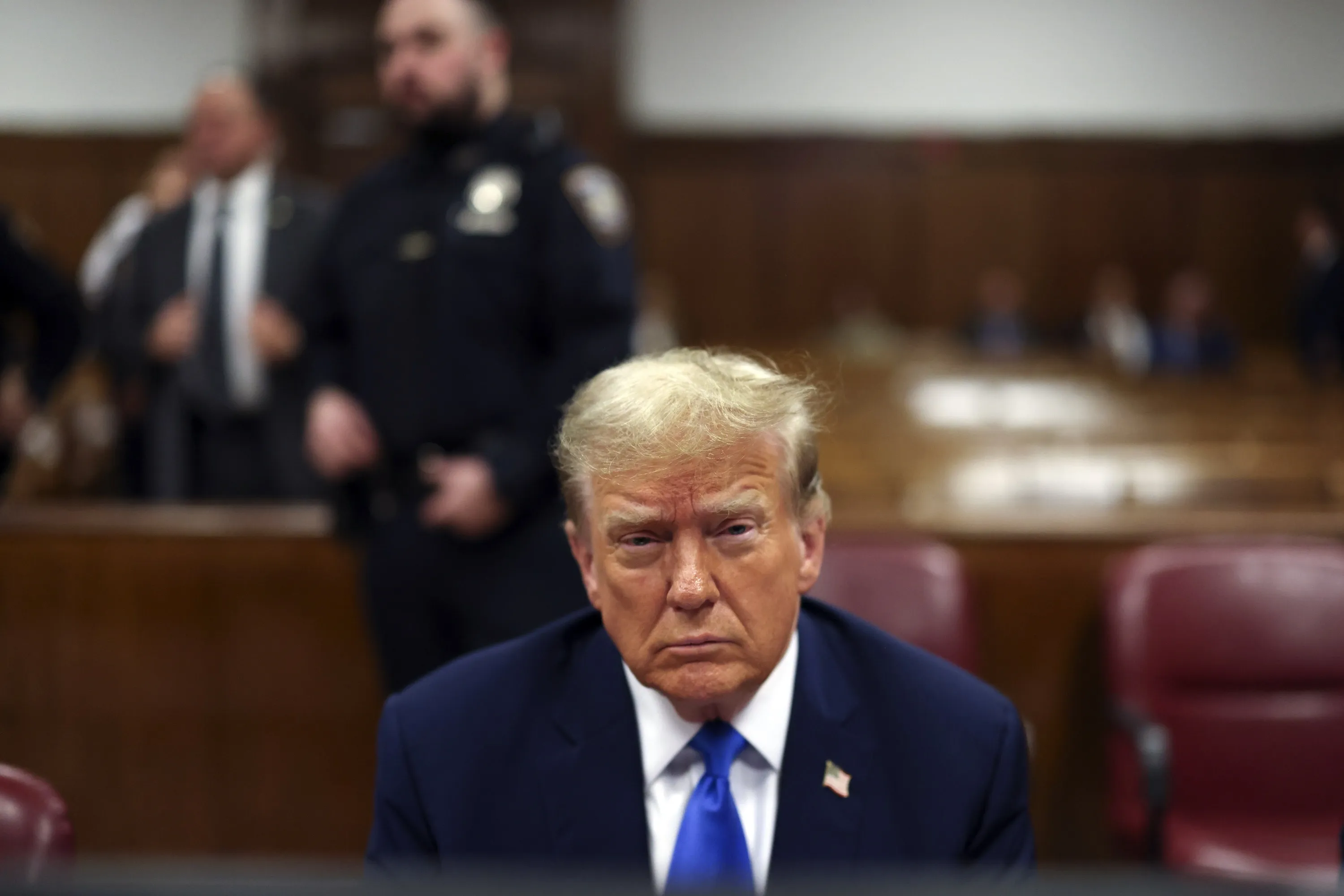 Donald Trump raakt iedere dag verder gestresst en in de war door de rechtszaak en boete