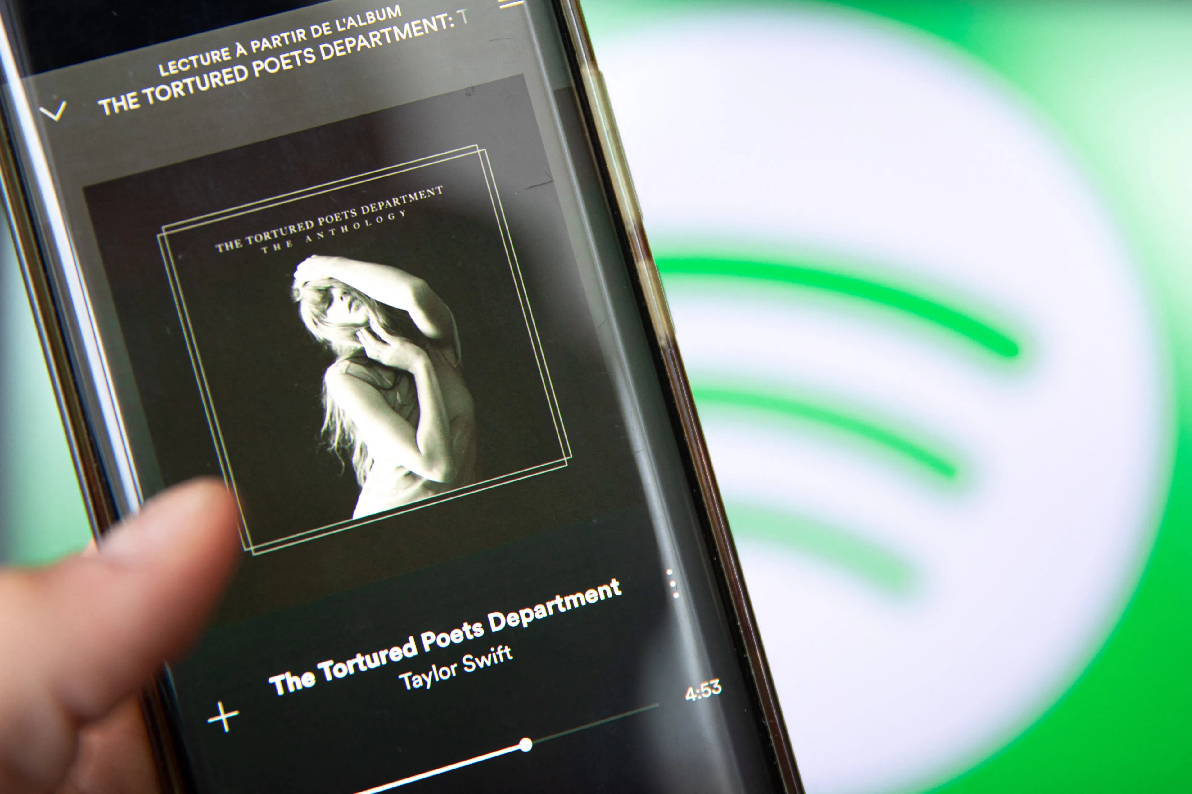 Nieuw album Taylor Swift in een week al miljard keer gestreamd