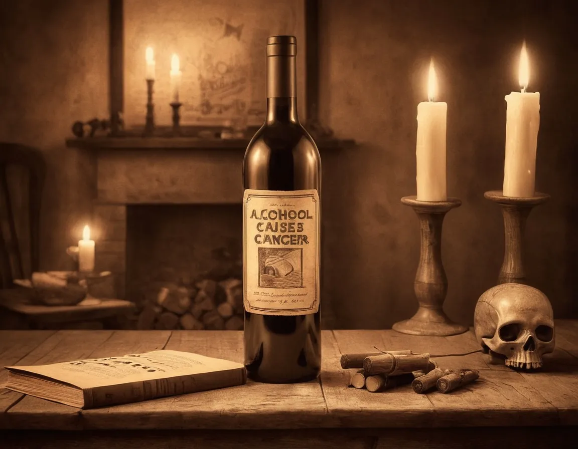 Van alcohol krijg je heel vaak kanker