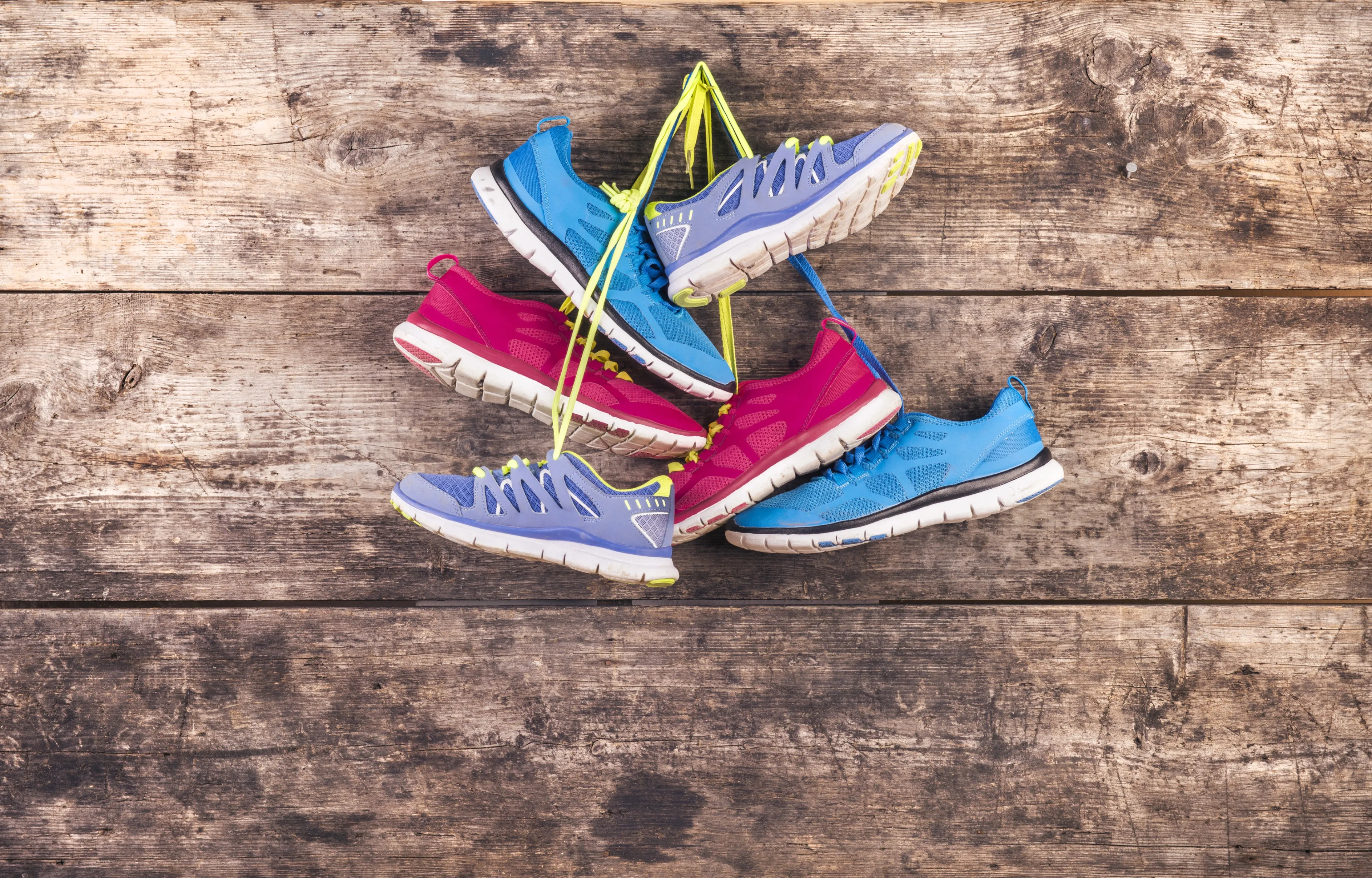 Je strikt je sportschoenen waarschijnlijk verkeerd