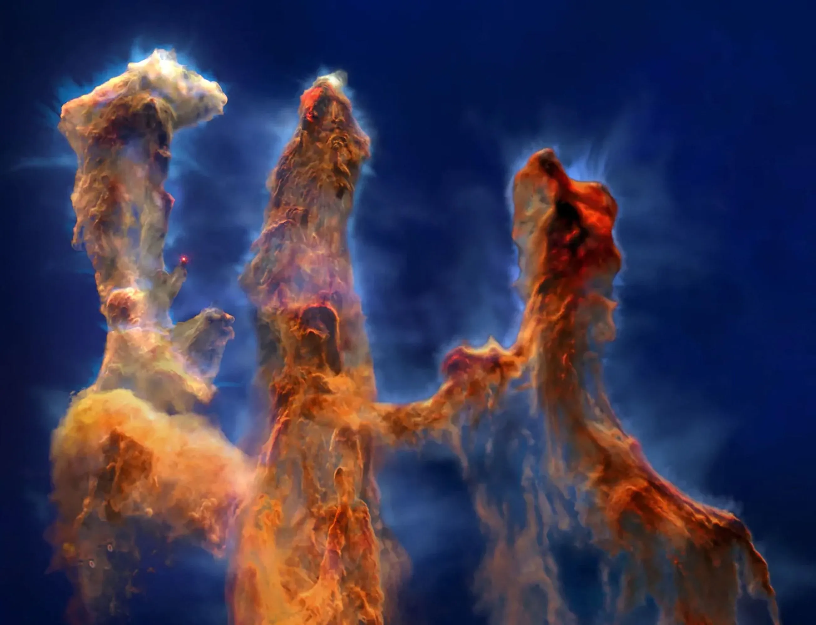 Spectaculaire video van NASA: vlieg door de Pillars of Creation