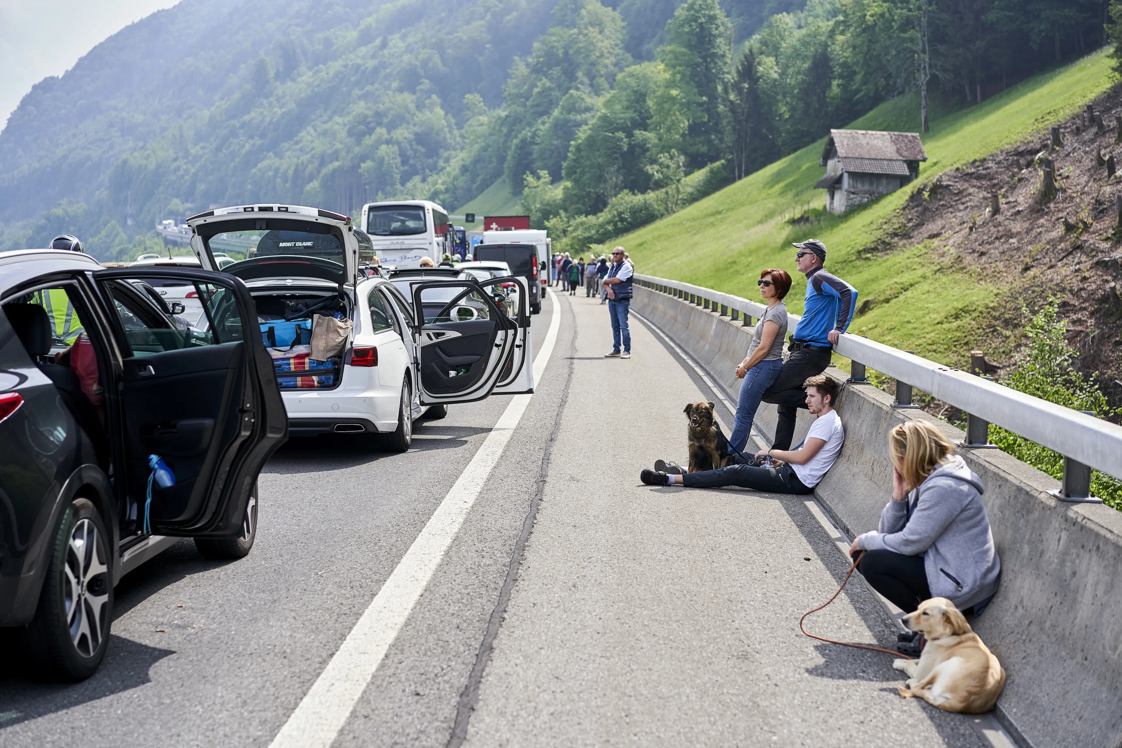 Monsterfiles op vakantieroutes Op zwarte zaterdagen meer auto's dan ooit