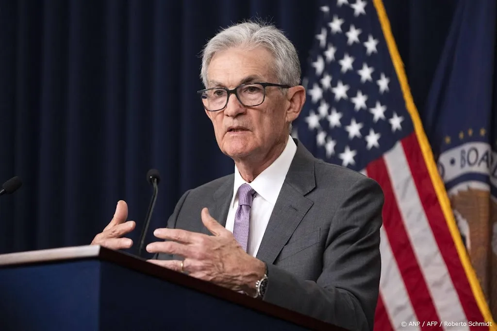 Beursgraadmeters veren op na toespraak Fed-baas Jerome Powell