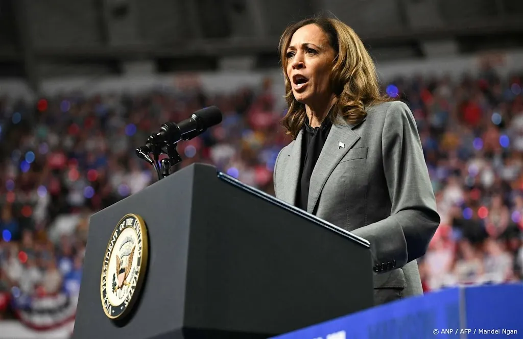 Kamala Harris is 'erg trots' op steun van Taylor Swift