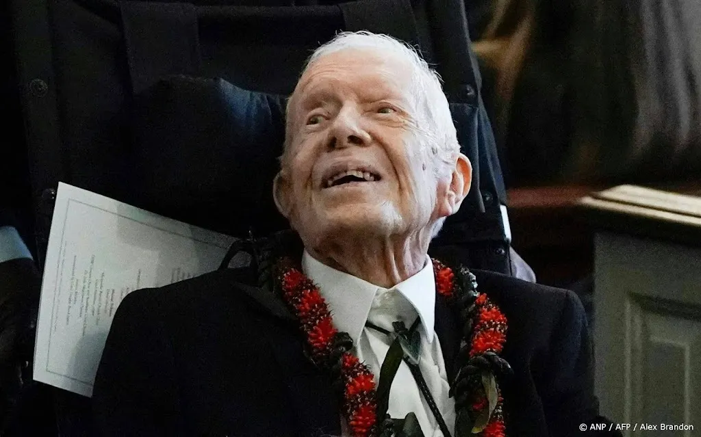 Ex-president VS Carter (100) vervult laatste wens met stem Harris