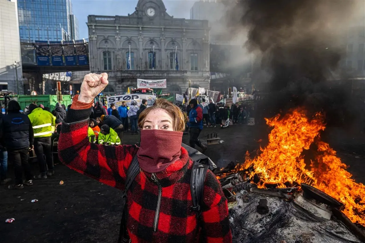 22554qt1oeh6 boeren boerenprotest belgie frankrijk spanje nederland bbb