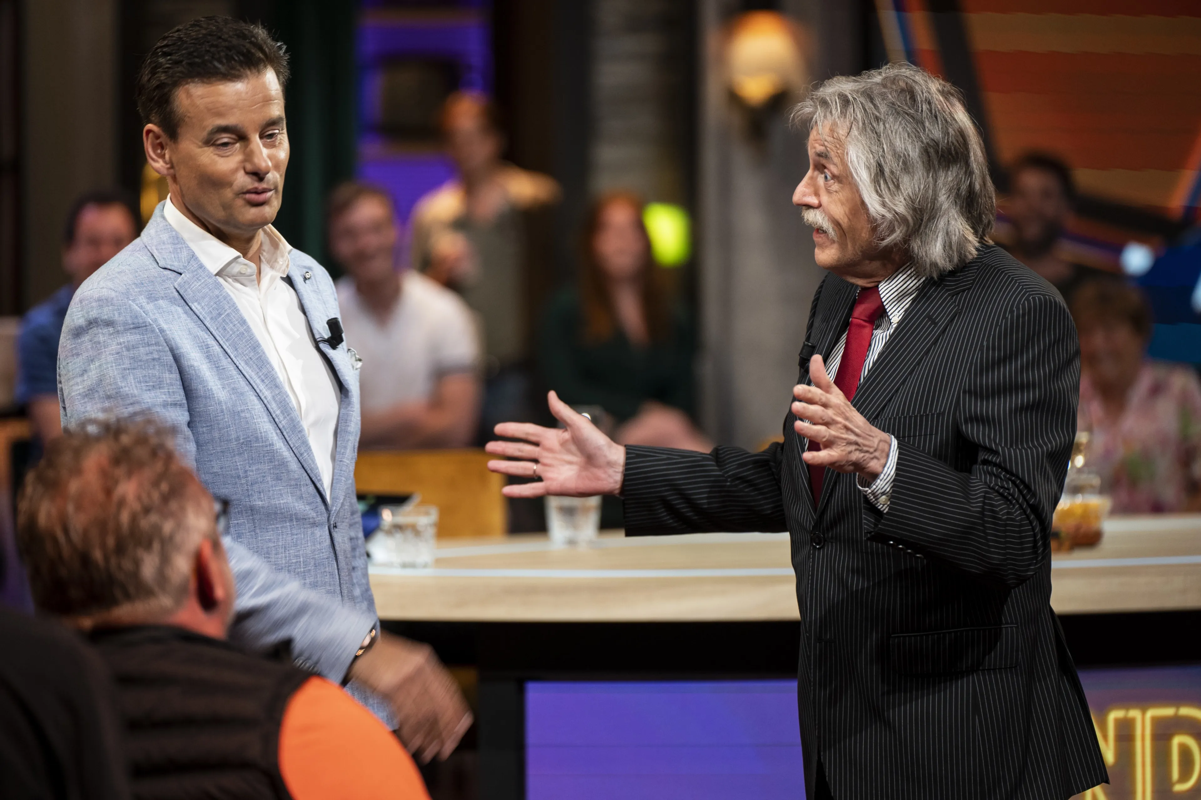 Wilfred Genee wilde Johan Derksen niet wegjagen
