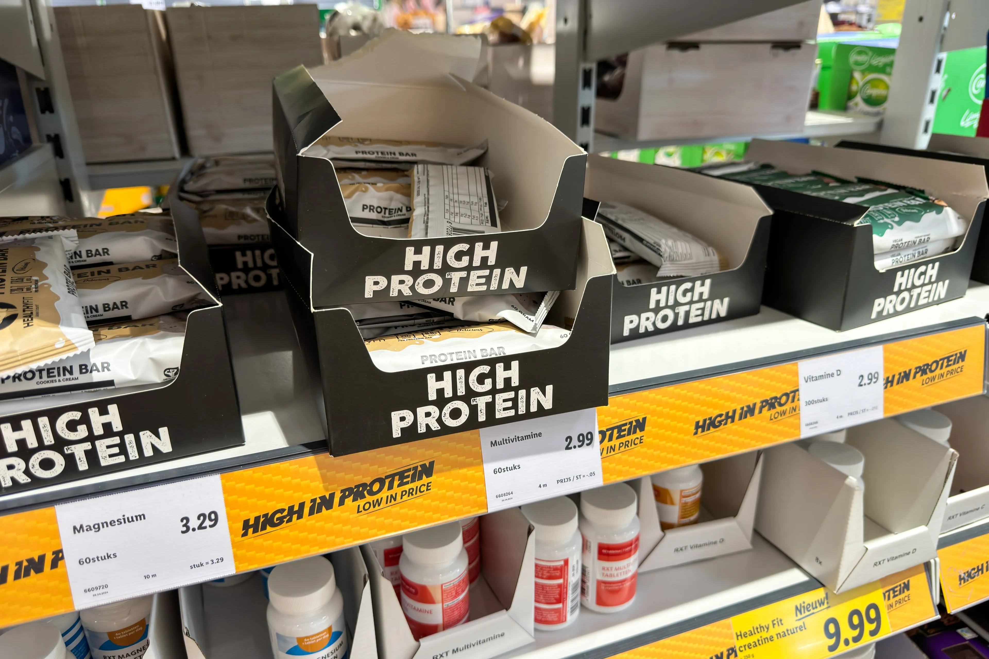 Eiwitgekte slaat compleet door: stuk kaas verkocht als proteïnereep