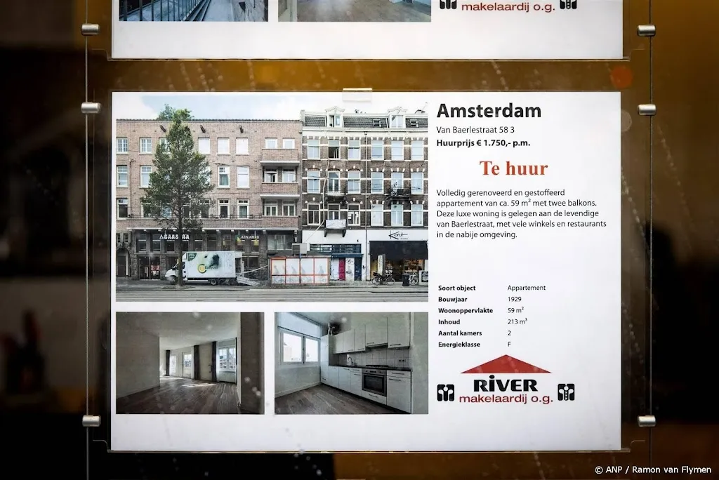 Huurders nog duurder uit in 2025, vooral middenhuur stijgt flink