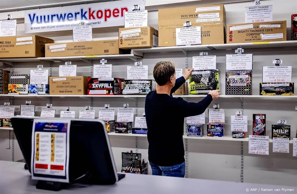 Nederlanders bestellen in aanloop naar kerst meer vuurwerk