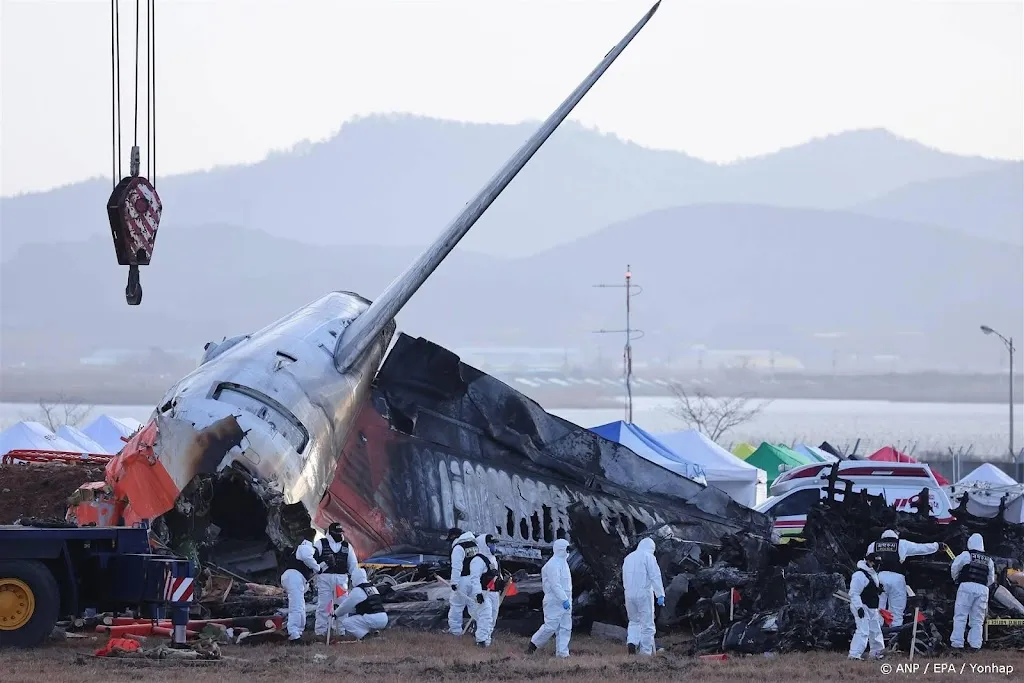 Zwarte doos gecrasht toestel Zuid-Korea mist data