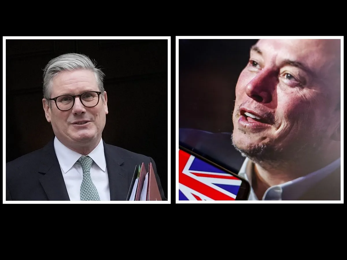 Elon Musk wil de Britse premier Starmer afzetten