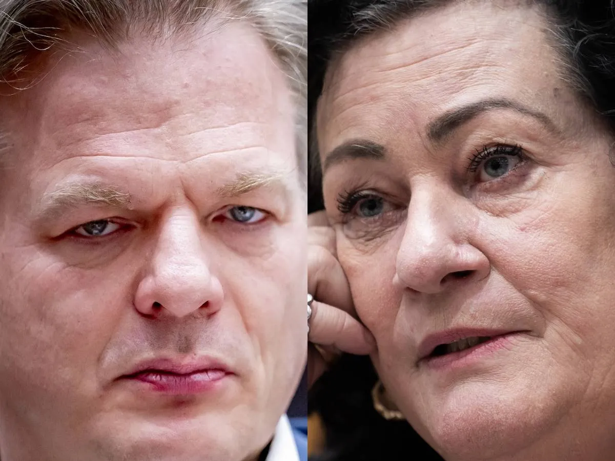 Caroline en Pieter hebben nog slechts 2 zetels in de peiling