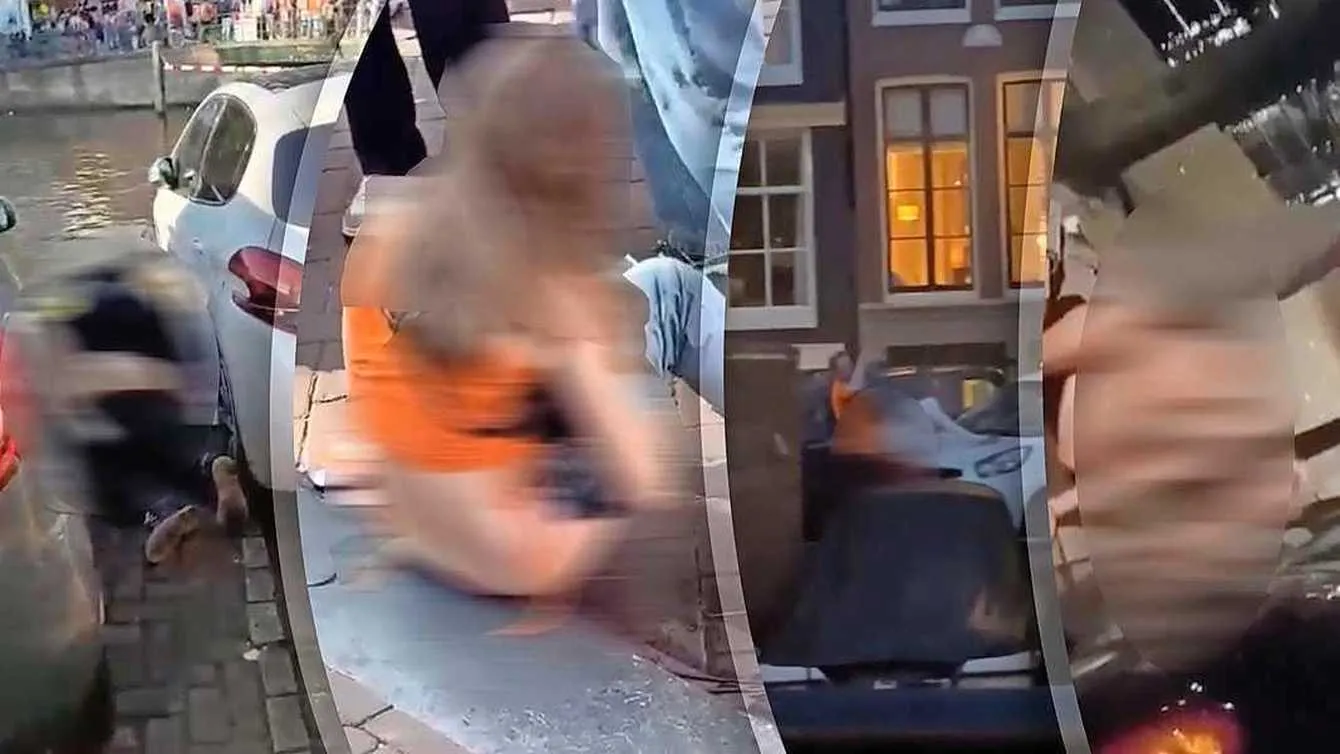 Tweetal gefilmd tijdens seks Koningsdag Amsterdam kent elkaar