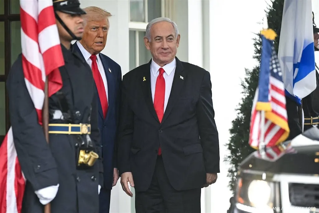Trump ontvangt Netanyahu in het Witte Huis 
