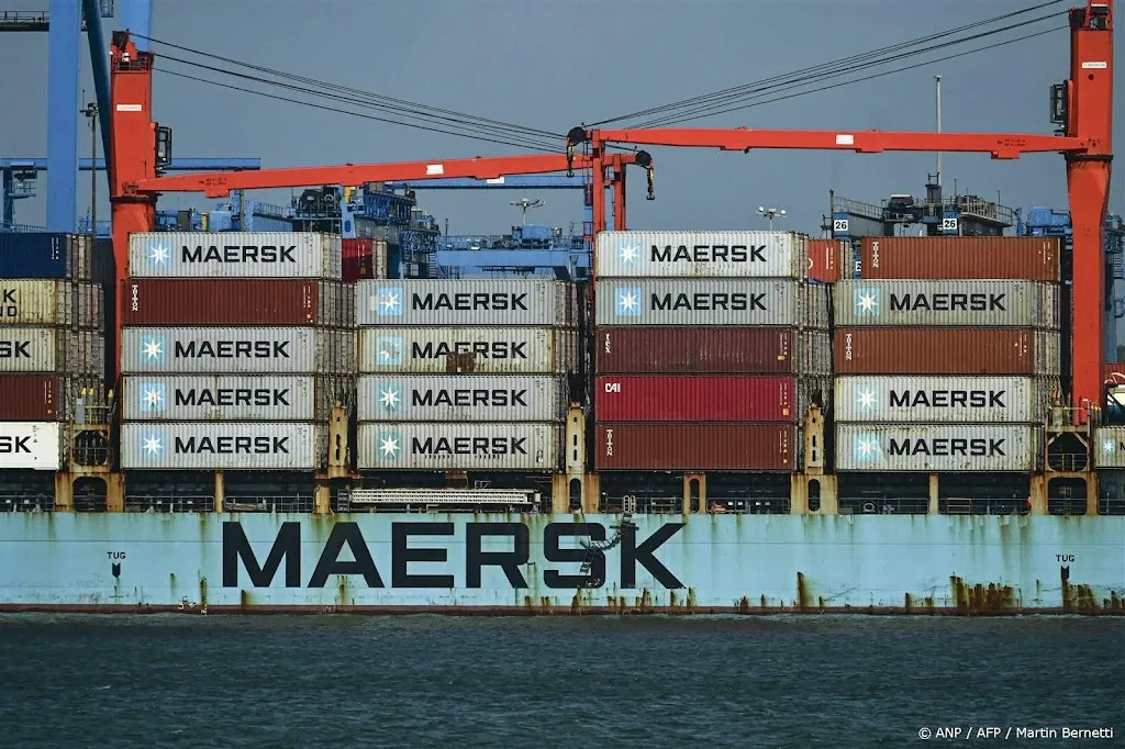Maersk verlaagt verwachting voor wereldhandel door handelsoorlog