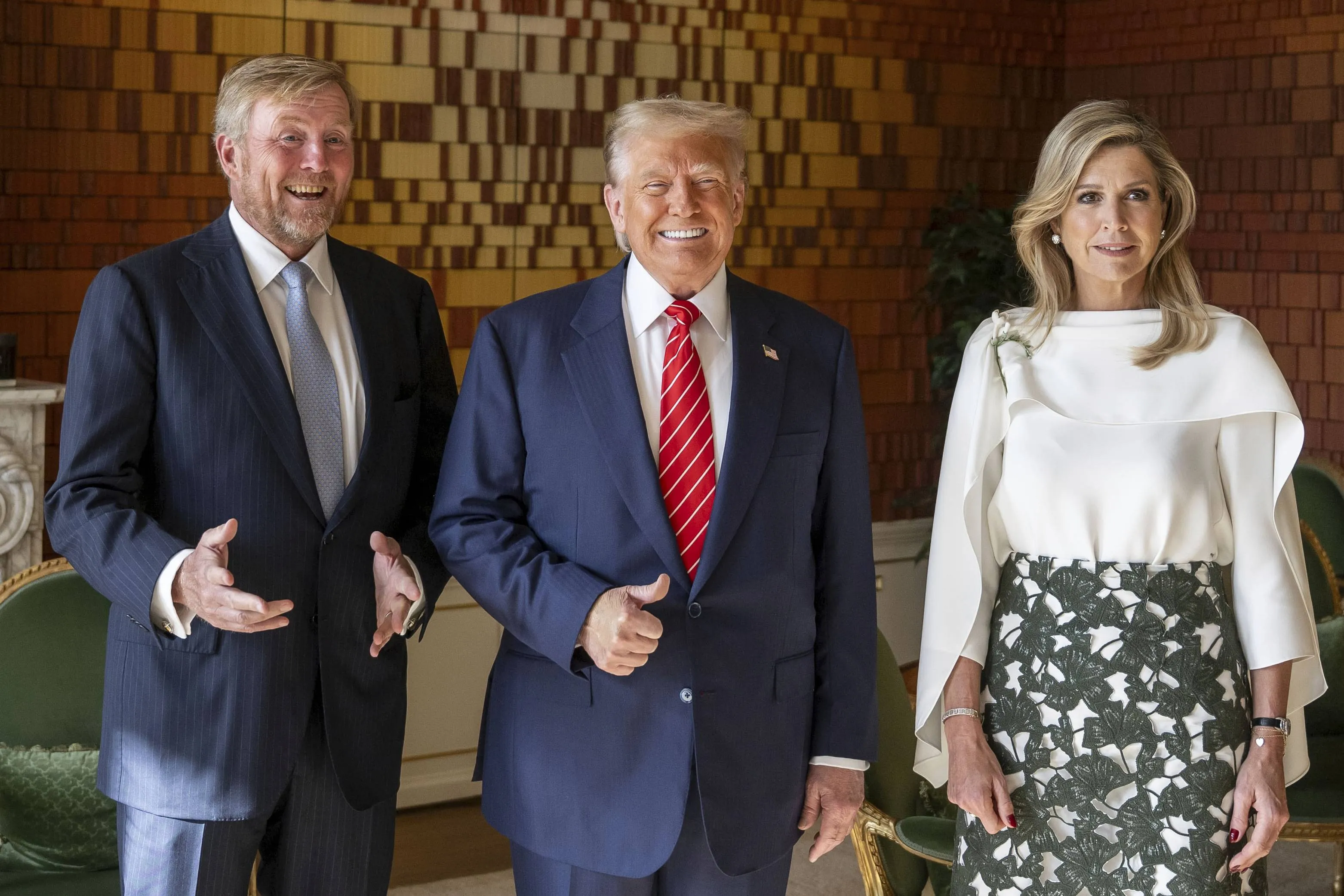 Social media gaan los met AI-grappen over Trump bij koningspaar