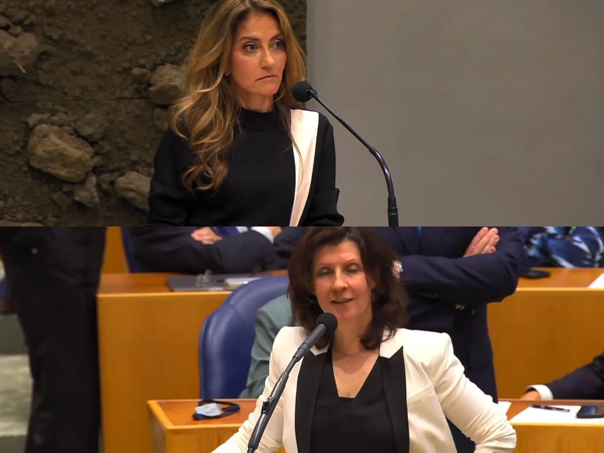 Video: Yesilgöz sprakeloos na snoeiharde kritiek van Ouwehand (PvdD)