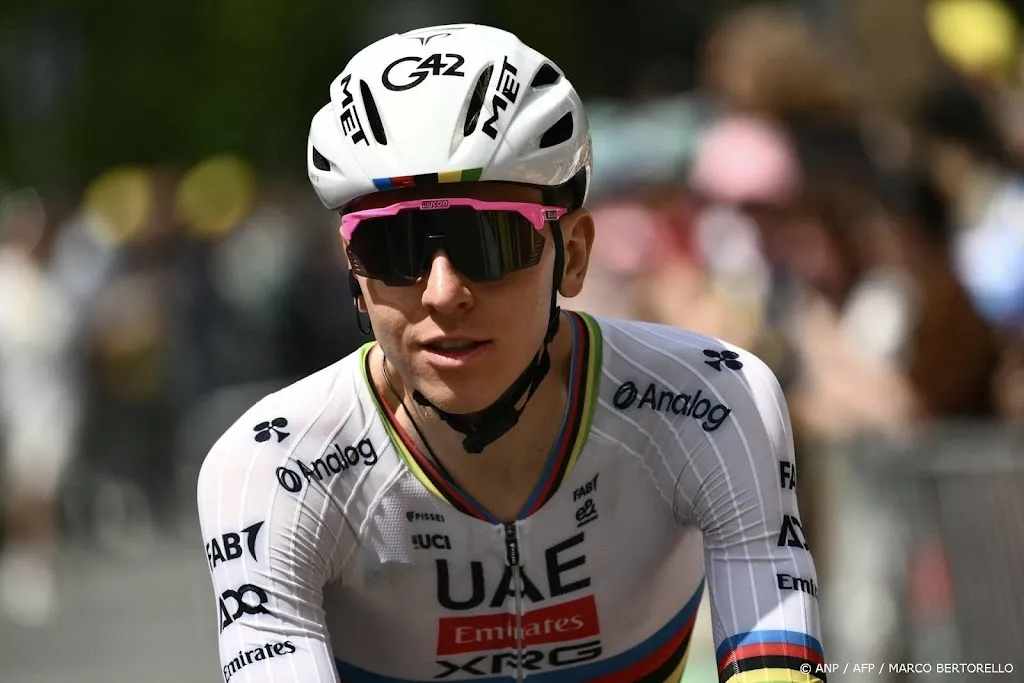 Pogacar wint vierde etappe, Van der Poel behoudt gele trui