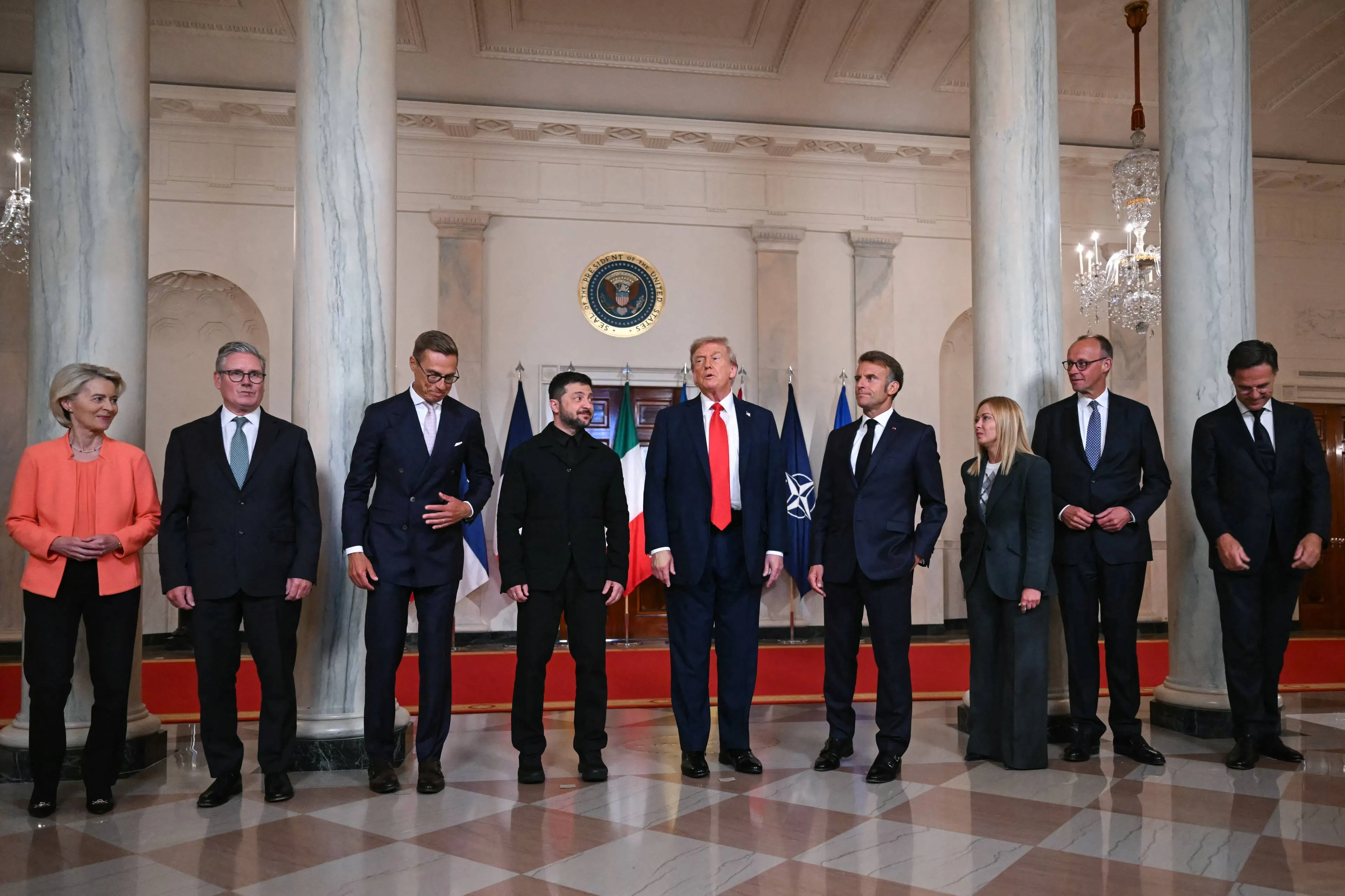 Ook na al dat topoverleg blijft de vraag: Kan Oekraïne Trump vertrouwen