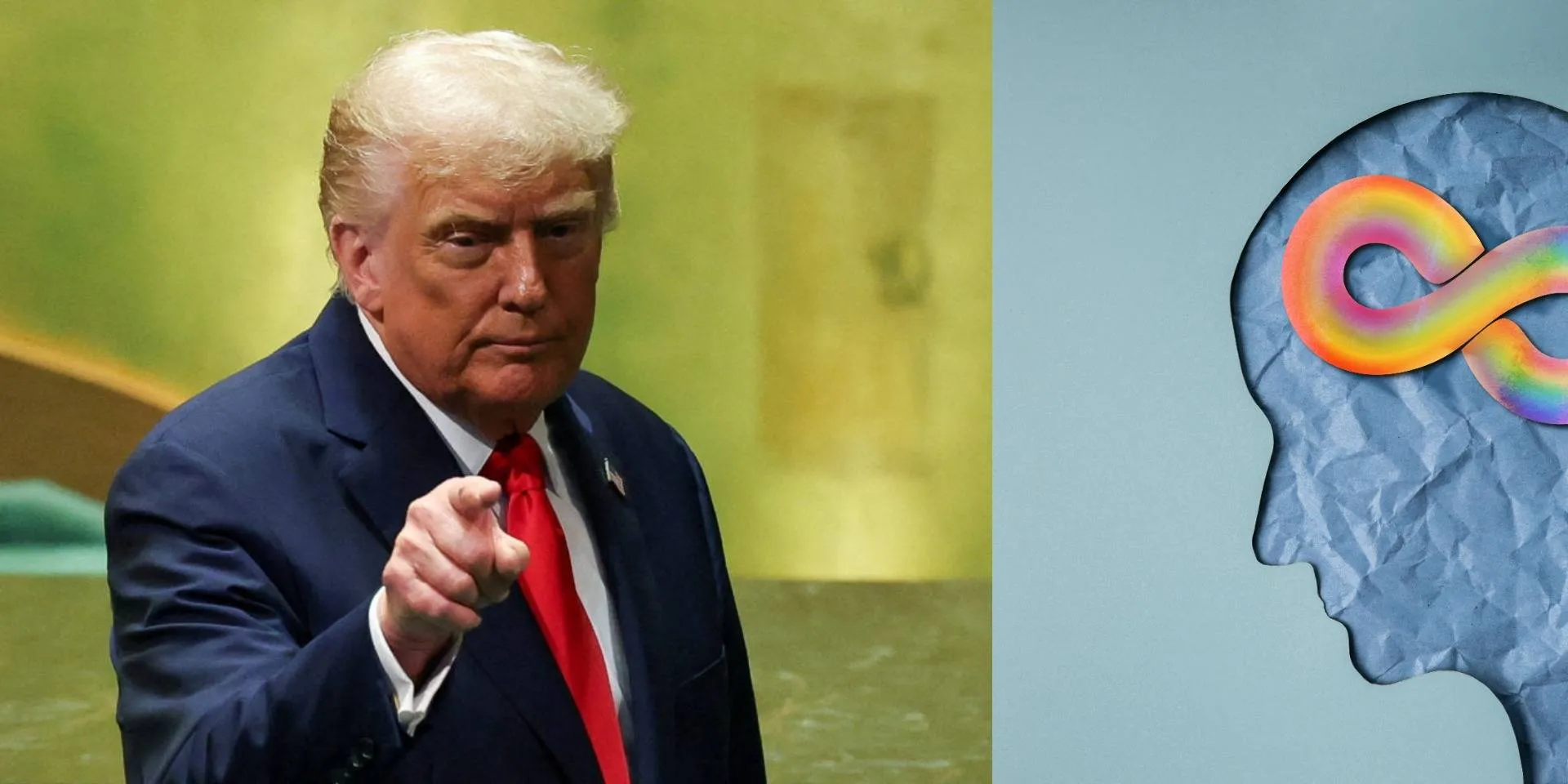 Trump zegt rare en gevaarlijke dingen over autisme en medicijnen