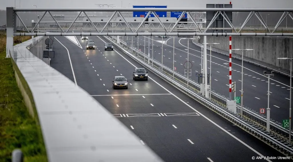 200.000 boetes uitgeschreven voor niet betalen tol A24