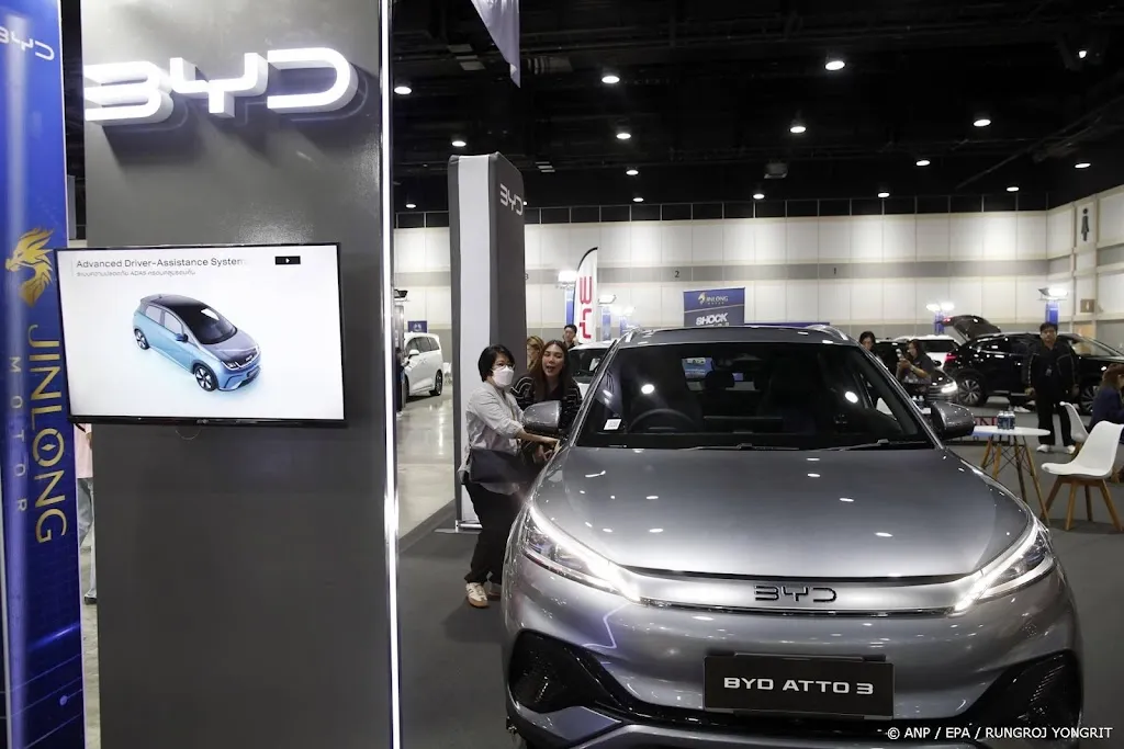 Fors minder winst Chinese autofabrikant BYD door concurrentie