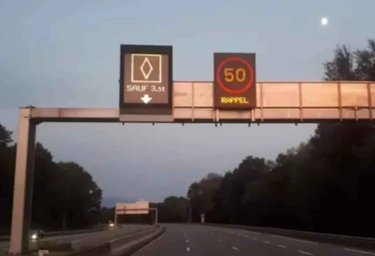 ‘Zwarte dag’ dreigt op de A1 naar Parijs: boete voor snelheid en carpoolstrook vanaf 16 oktober