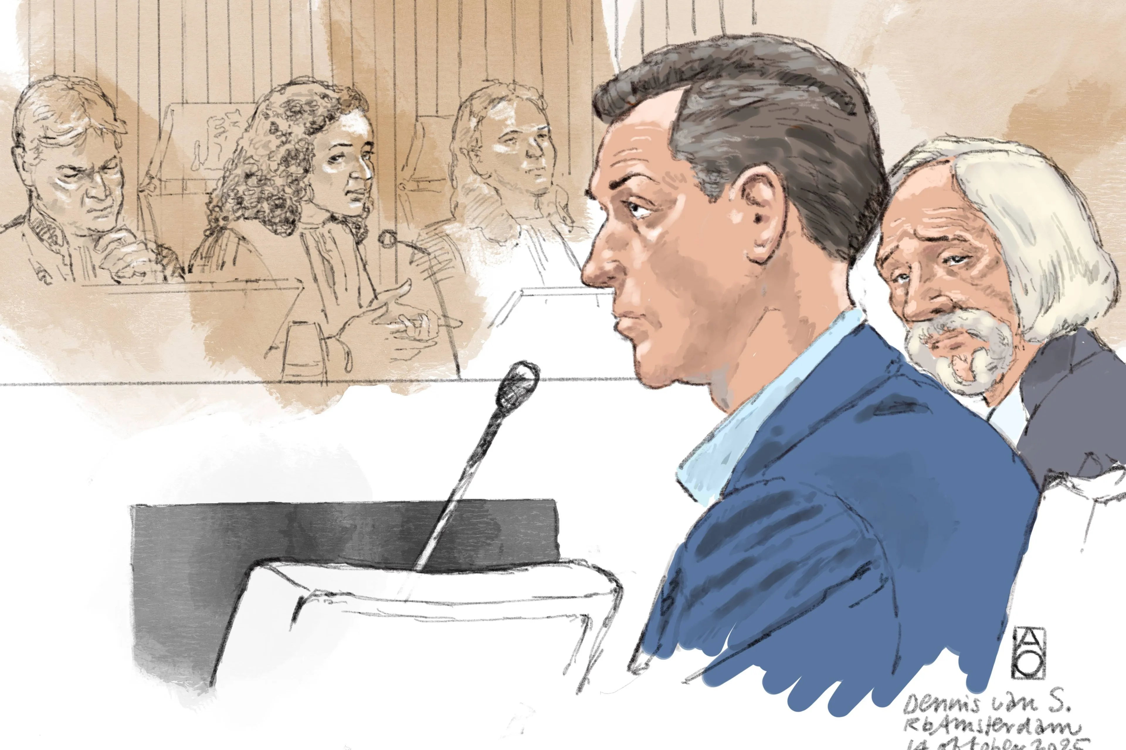 Oud-tennisprof Dennis van Scheppingen de cel in voor verkrachting van minderjarige jongens