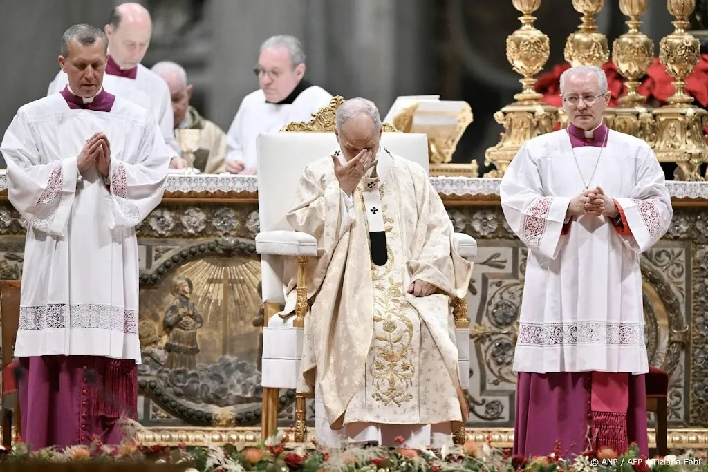 Leo XIV hekelt situatie in Gaza tijdens eerste kerst als paus