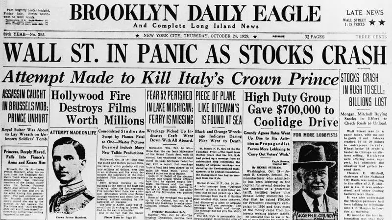 1929-financial-crash-newspaper