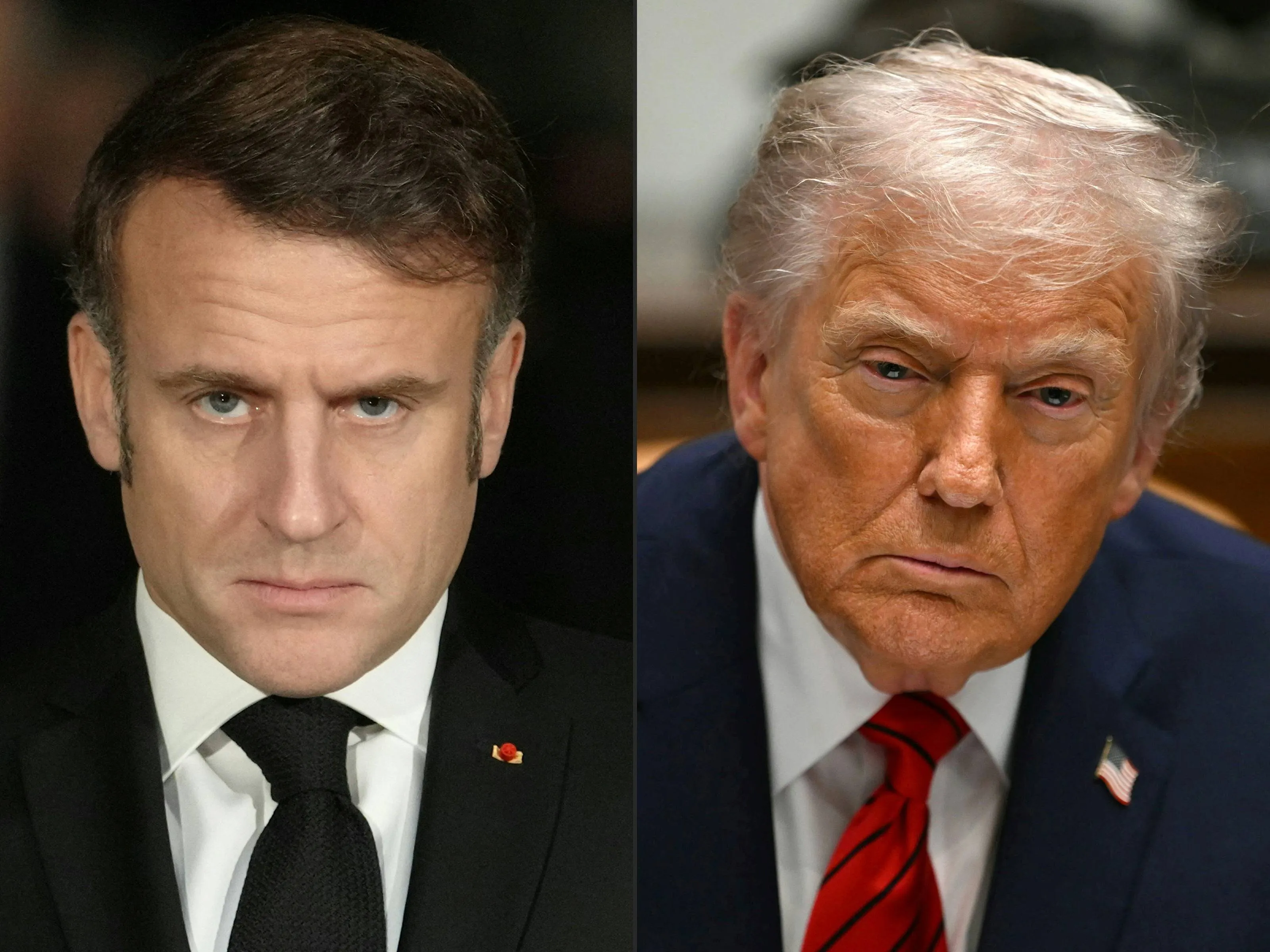 Zien: Trump schoffeert Macron; Sjuul Paradijs roept op om VS compleet te boycotten
