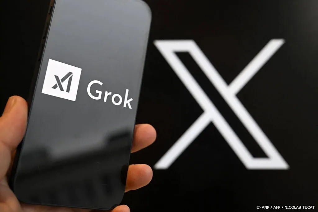 X legt AI-uitkleedfunctie van chatbot Grok aan banden